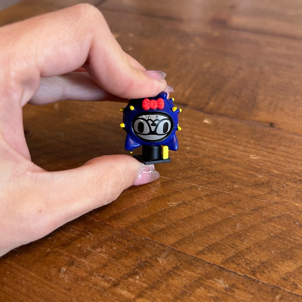 ALBERT ~ TOKIDOKI Cactus Kitties / 1" Designer Vinyl Art Toy as is